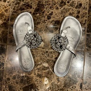 Tory Burch Jeweled flip flop sandal